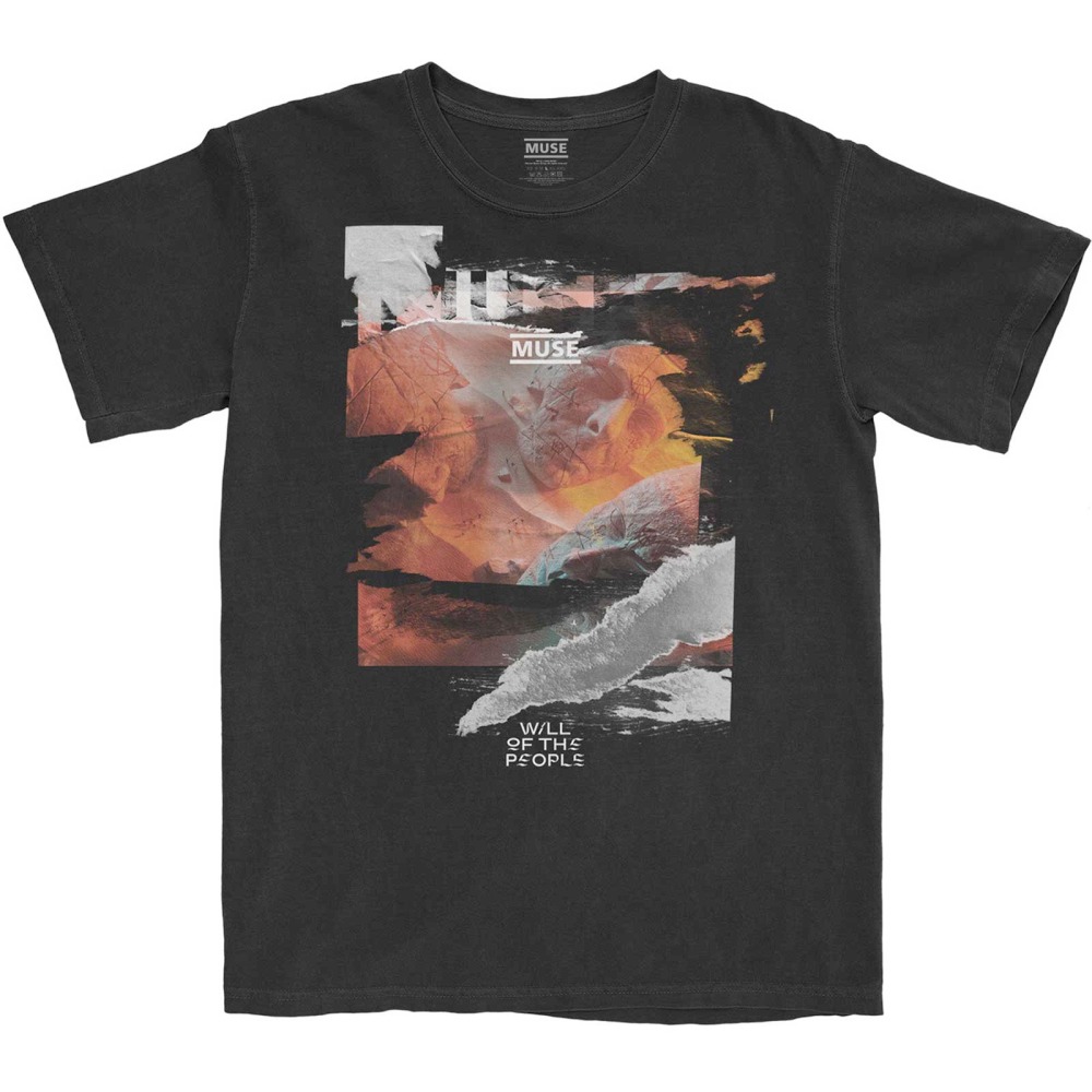 Muse - Will Of The People Heren Tshirt - Zwart
